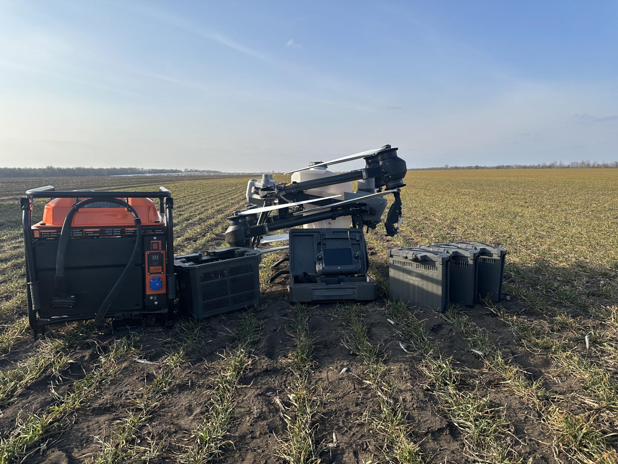 Новини Хмельницького - фото з Активний розвиток сільського господарства: дрон обприскувач DJI Agras та його переваги (новини компаній)