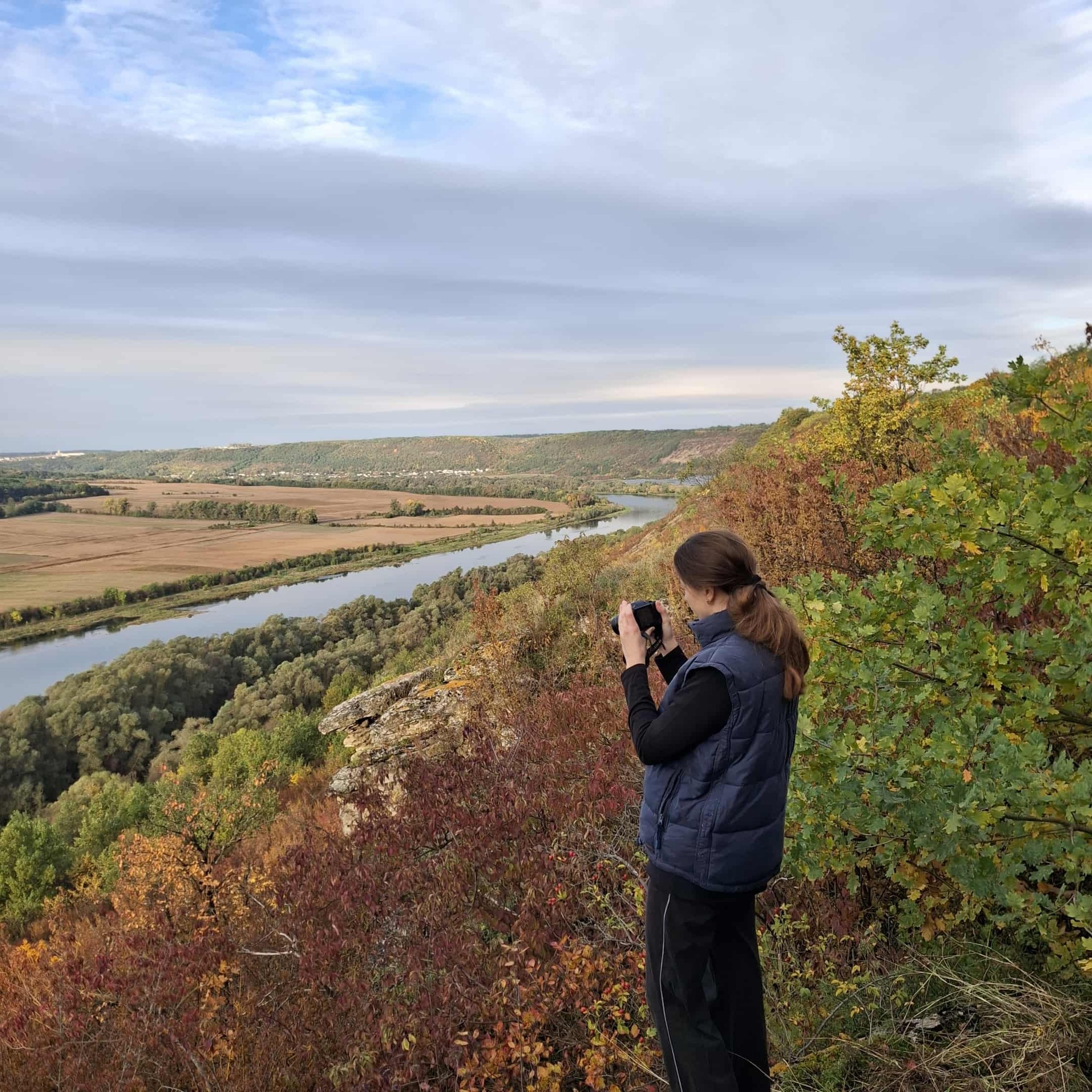Новини Тернополя - фото з Неймовірна осінь на схилах Дністра: дивіться фото
