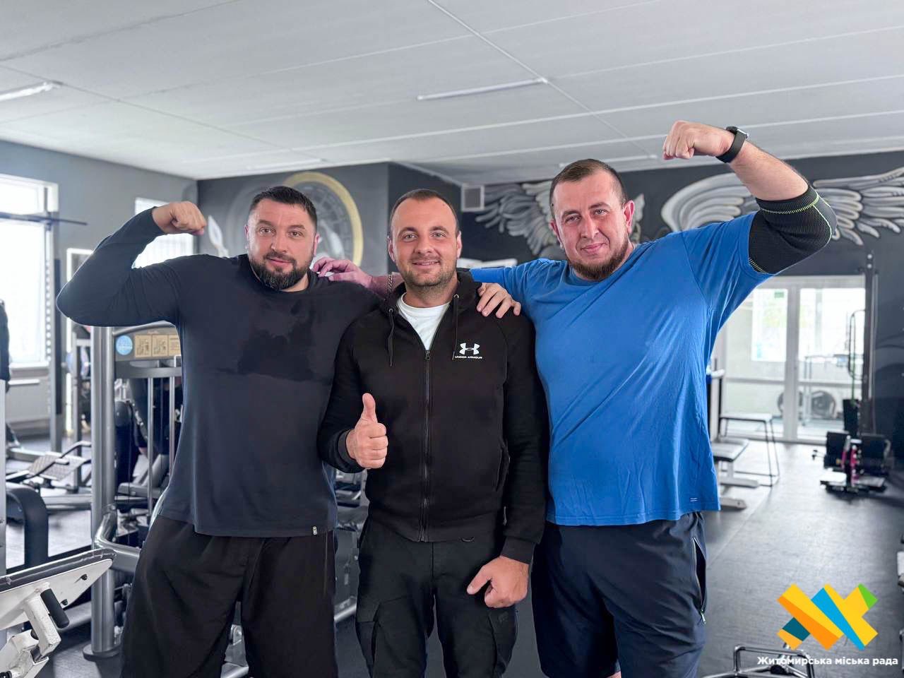Новини Житомира - фото з У Житомирі ветерани безоплатно тренуються у спортзалах з професійними тренерами