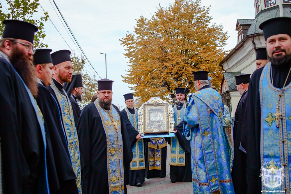 Новини Вінниці - фото з У вінницькому Соборі перебуває чудотворна ікона Пресвятої Богородиці