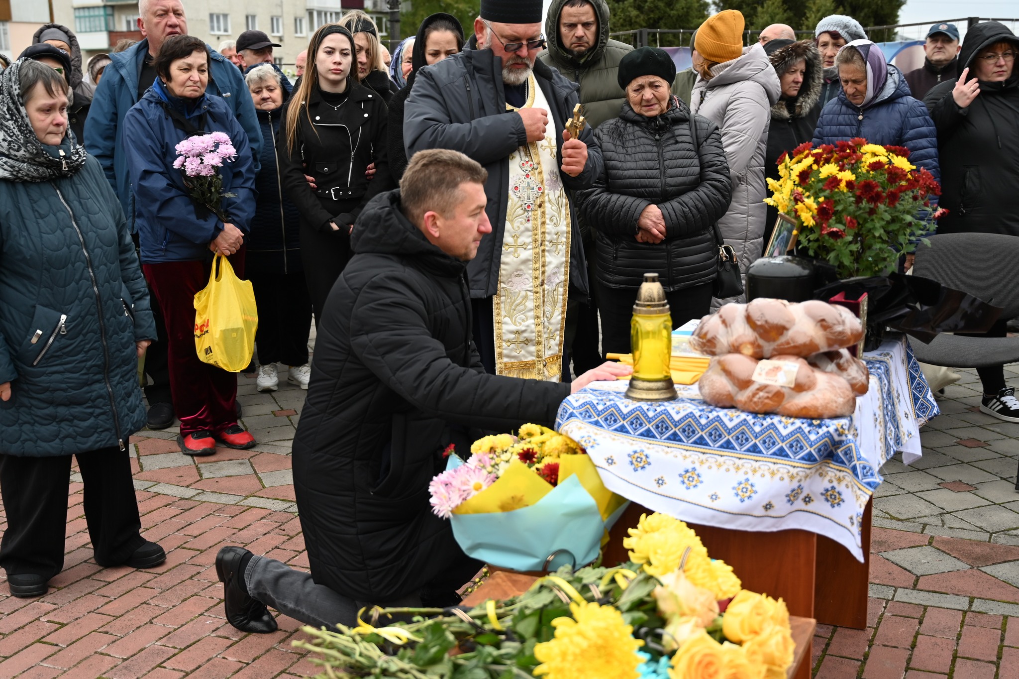 У Ланівцях в останню путь провели учасницю бойових дій,  Березій