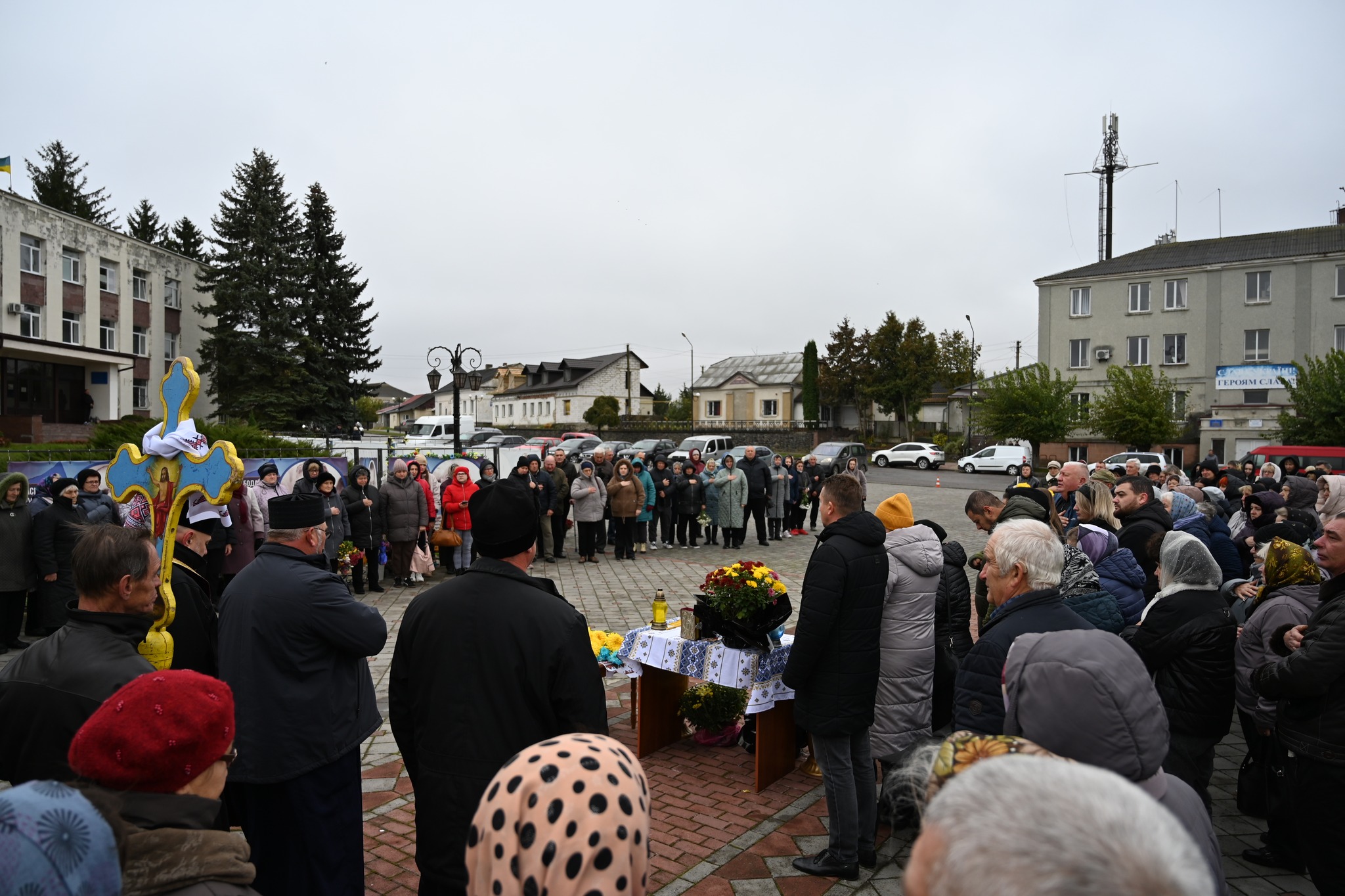 У Ланівцях в останню путь провели учасницю бойових дій,  Березій
