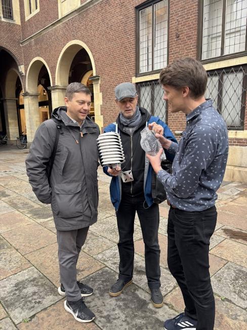 Новини Вінниці - фото з Вінниця отримала сучасний сенсор для кліматичного моніторингу — спільний проєкт із Мюнстером