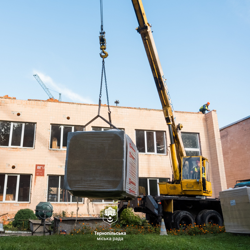 Новини Тернополя - фото з У дитсадку №14 проводять термомодернізацію: що вже зробили