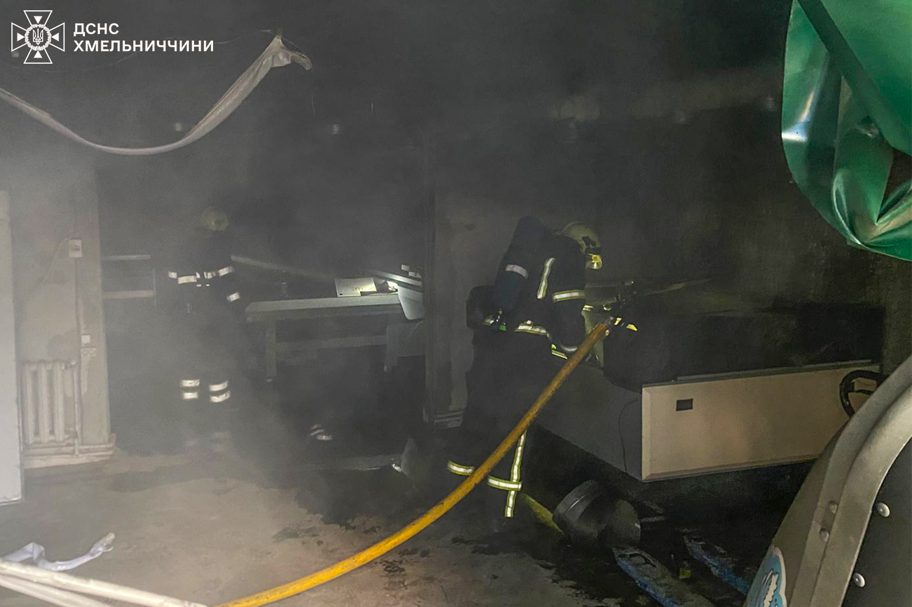 Новини Хмельницького - фото з На Хмельниччині загорівся причеп з вугіллям