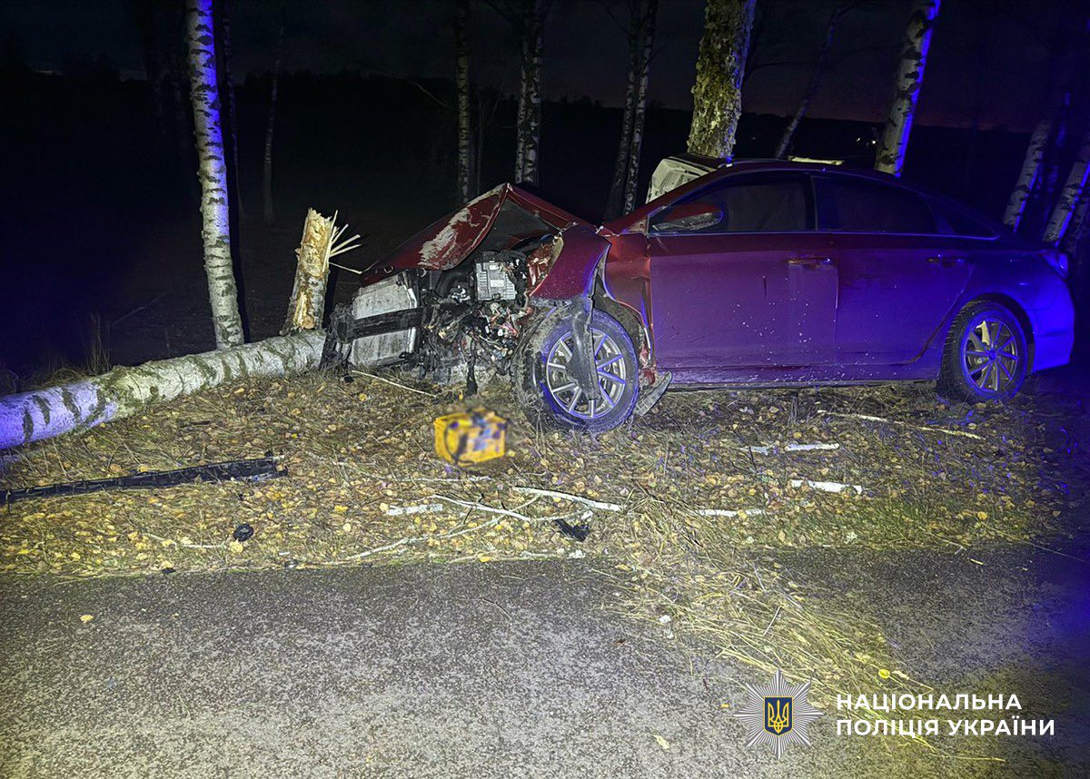 Новини Житомира - фото з В реанімації опинився водій-киянин після ДТП в Ушомирській громаді