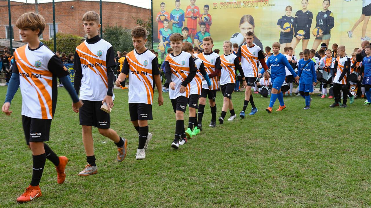 Новини Вінниці - фото з HomeNet організував HomeNet Kids Festival 2025 для юних футболістів Вінниччини (новини компаній)