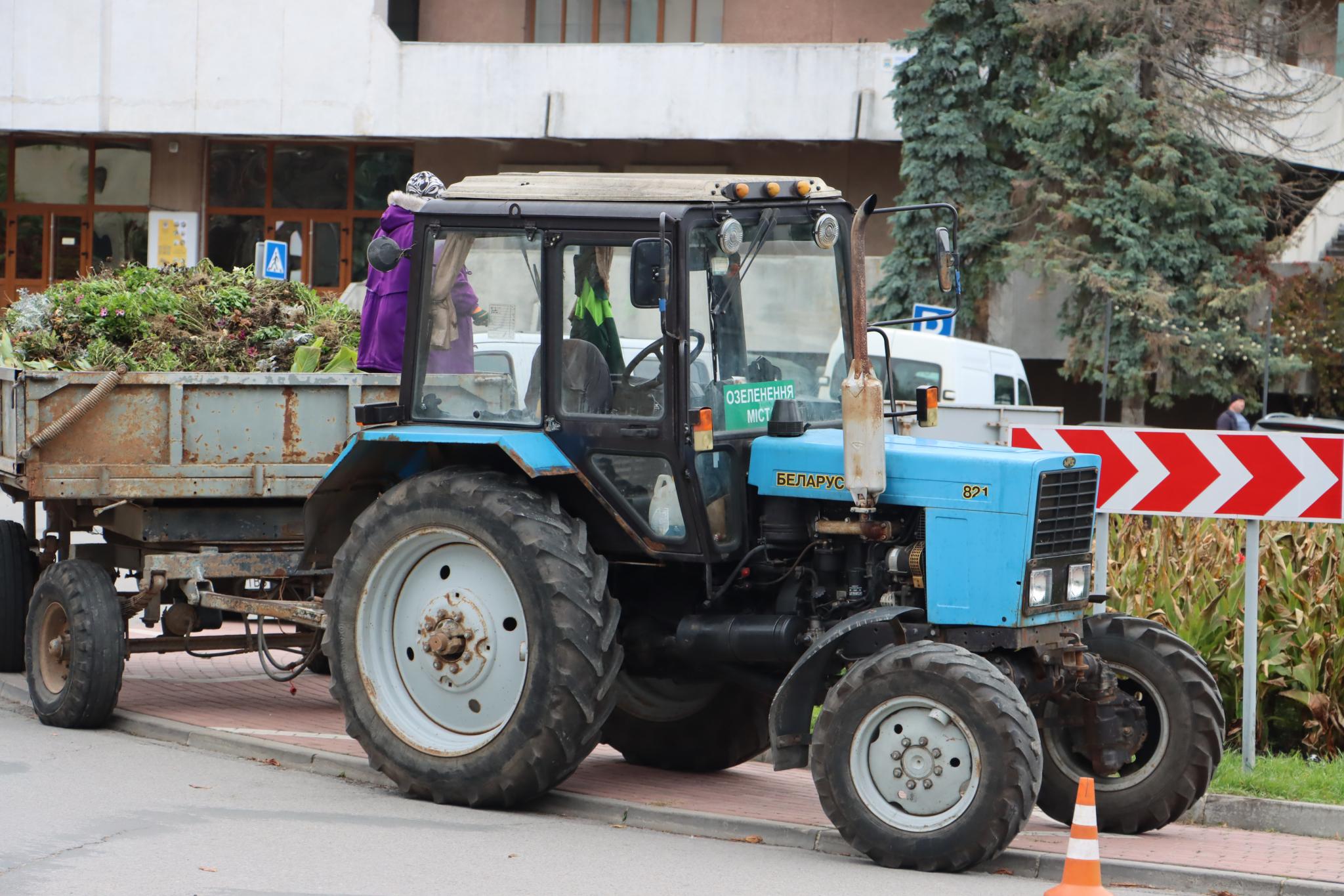 Новини Тернополя - фото з У Тернополі очистили «Квітник матері» і забрали квіти з центральних вулиць