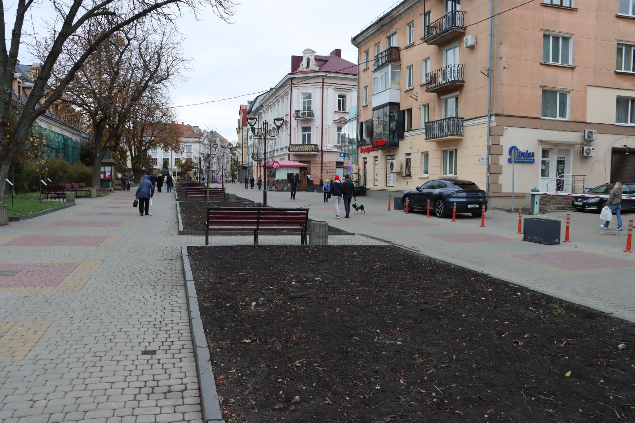 Новини Тернополя - фото з У Тернополі очистили «Квітник матері» і забрали квіти з центральних вулиць