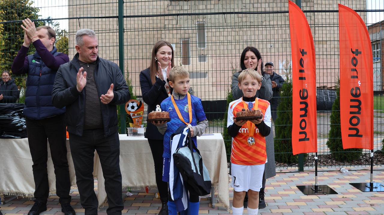 Новини Вінниці - фото з HomeNet організував HomeNet Kids Festival 2025 для юних футболістів Вінниччини (новини компаній)