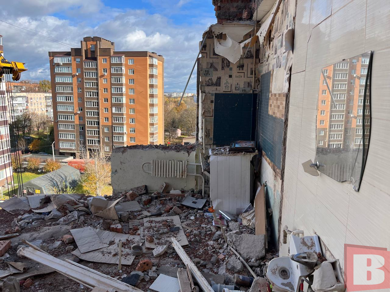 Новини Хмельницького - фото з «Кімнати немає повністю»: мешканці будинку на Тернопільській про знищене житло Квартира, у якій стався вибух на Тернопільській 34/2