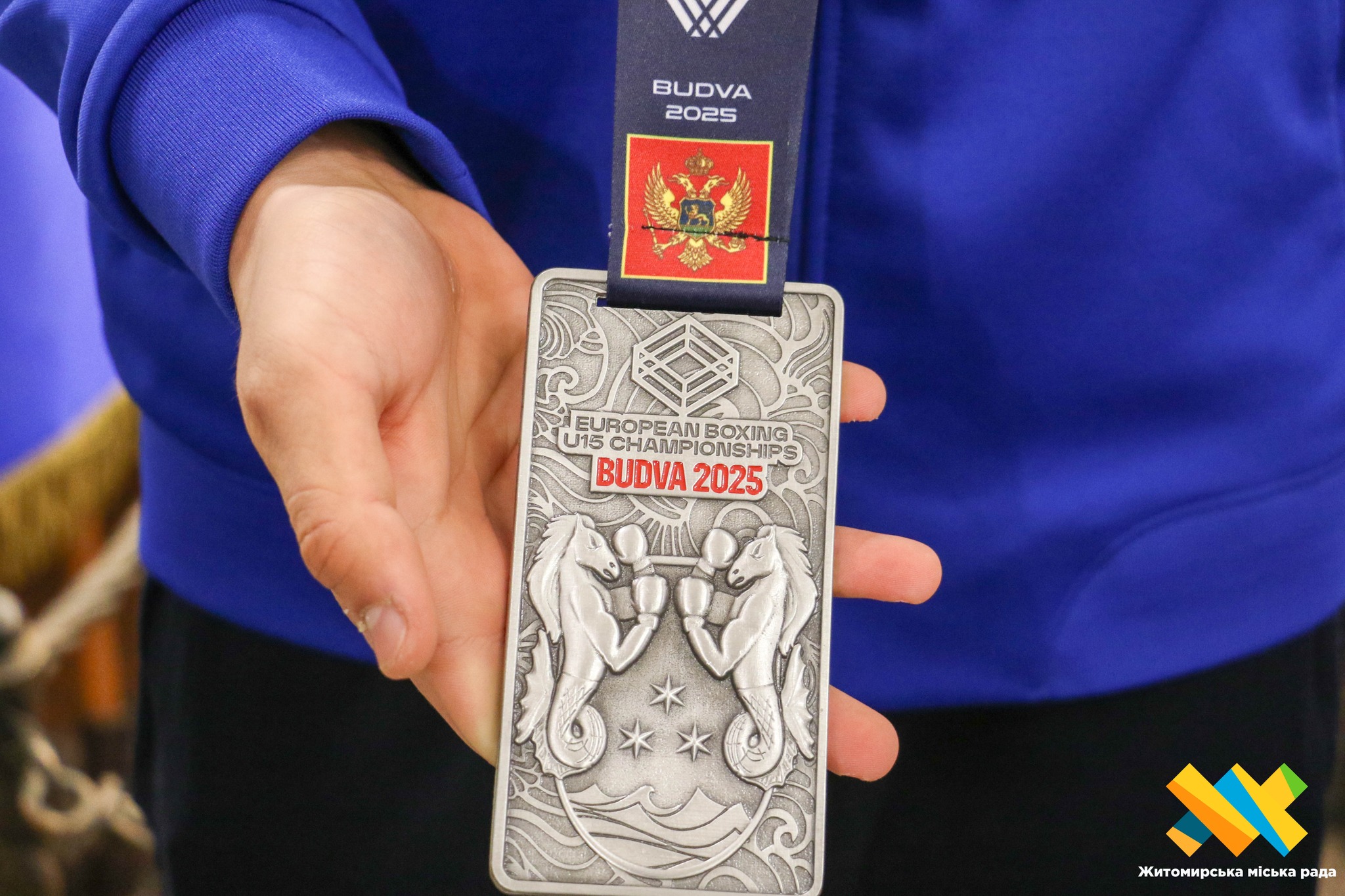 Новини Житомира - фото з Житомирянин Сергій Котовський — срібний призер чемпіонату Європи з боксу серед юнаків U15