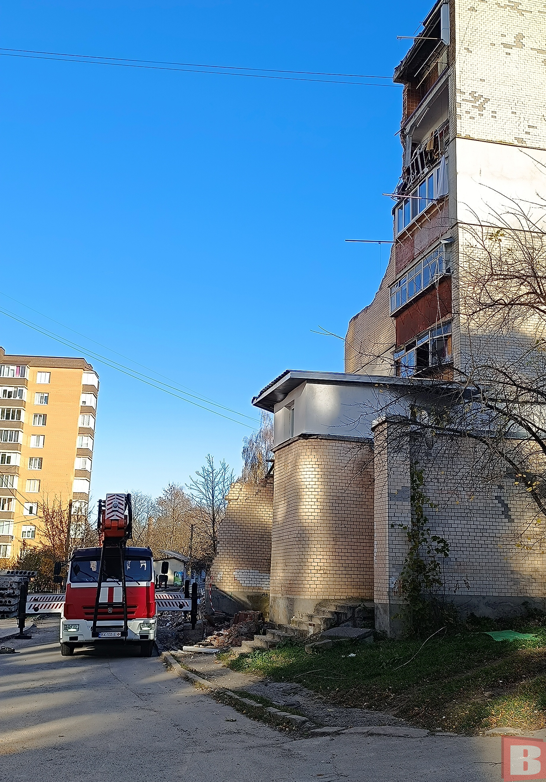 Новини Хмельницького - фото з Що зараз відбувається на місці вибуху по Тернопільській (РЕПОРТАЖ)