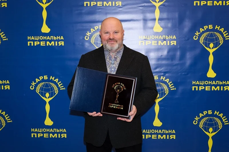 Новини Вінниці - фото з Відомий вінницький митець Володимир Козюк отримав престижну премію «Скарб нації»