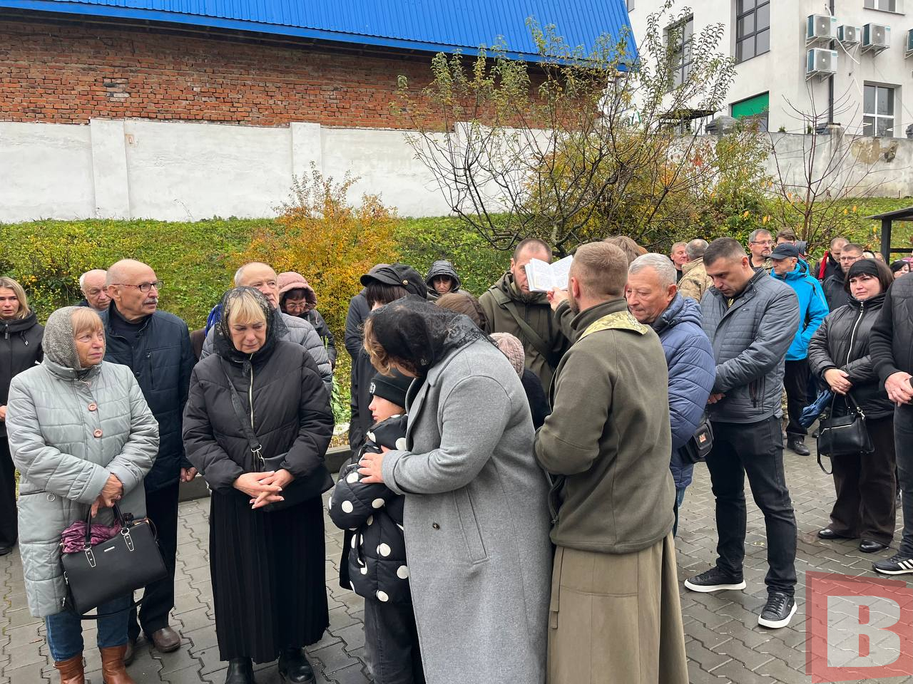 Прощання із загиблим військовослужбовцем Сергієм Пастухом