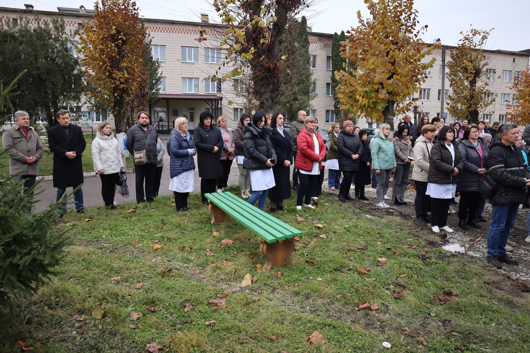Новини Тернополя - фото з Наріжний камінь для каплиці Святого Пантелеймона заклали біля лікарні у Козові