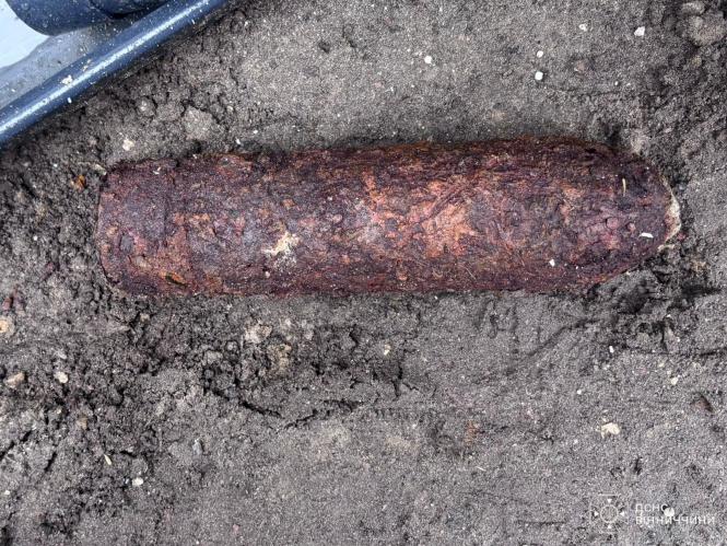 Новини Вінниці - фото з Вінничанин біля хати відкопав 76-мм снаряд часів Другої світової