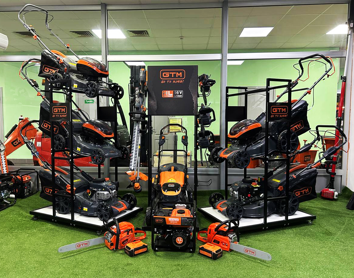 Михайло Лукʼян: Найбільша лінійка акумуляторної техніки - GTM 56В Михайло Лукʼян: Асортимент садової техніки GTM на 56В