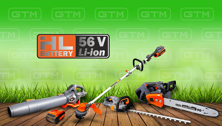 ФОП Лукян М. Ф.: Революційна акумуляторна техніка GTM 56В ФОП Лукян М. Ф.: Акумуляторна садова техніка на 56В від GTM