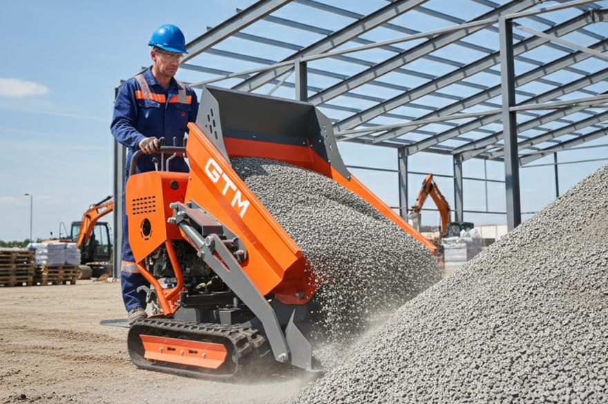 ФОП Лукьян Михайло Федорович: Міні навантажувач виробництва GTM ФОП Лукьян Михайло Федорович: Будівельний навантажувач GTM