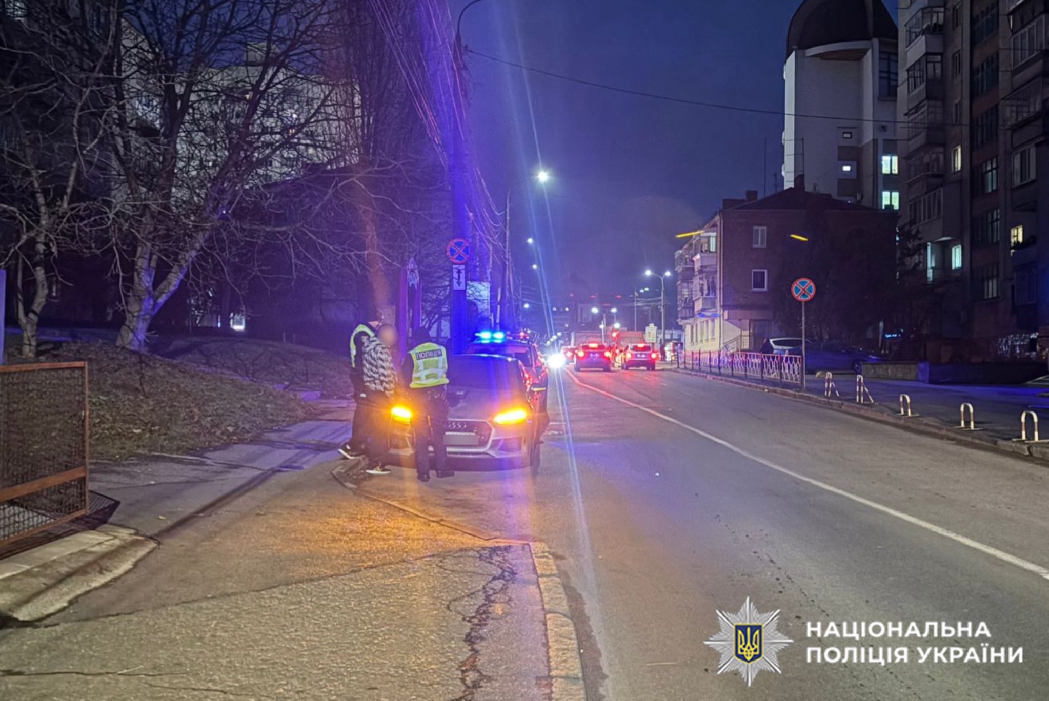 Наїзд на пішохідку на Подільській