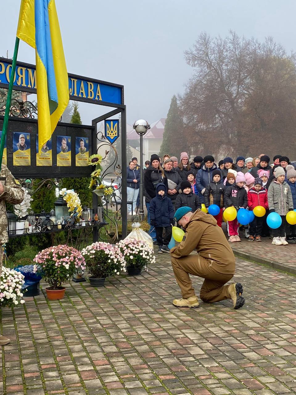 Новини Тернополя - фото з У Коропці зустріли оборонця Маріуполя, морпіха Анатолія Дворського