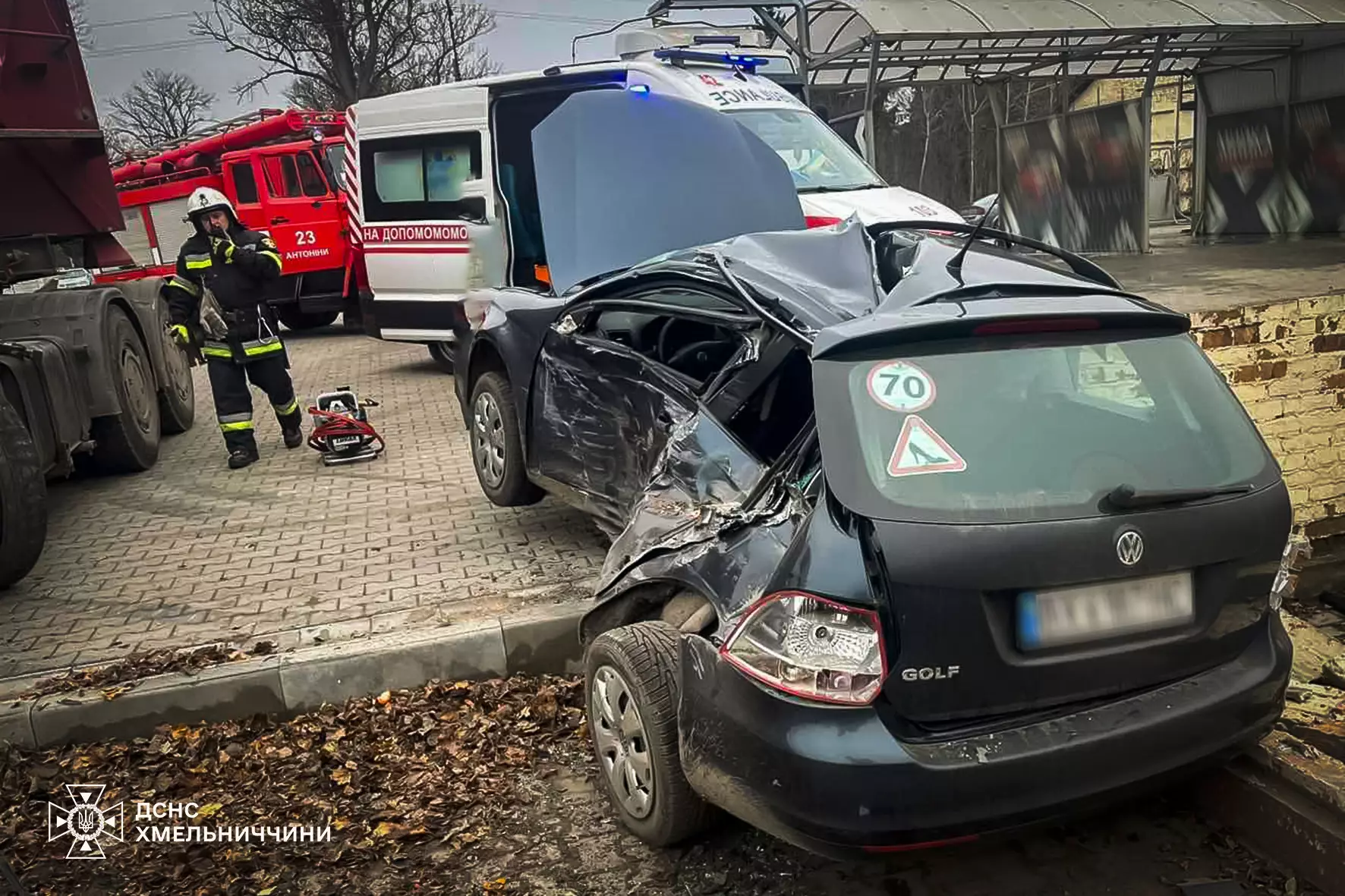 Протягом доби 16 листопада на Хмельниччині сталося 3 ДТП