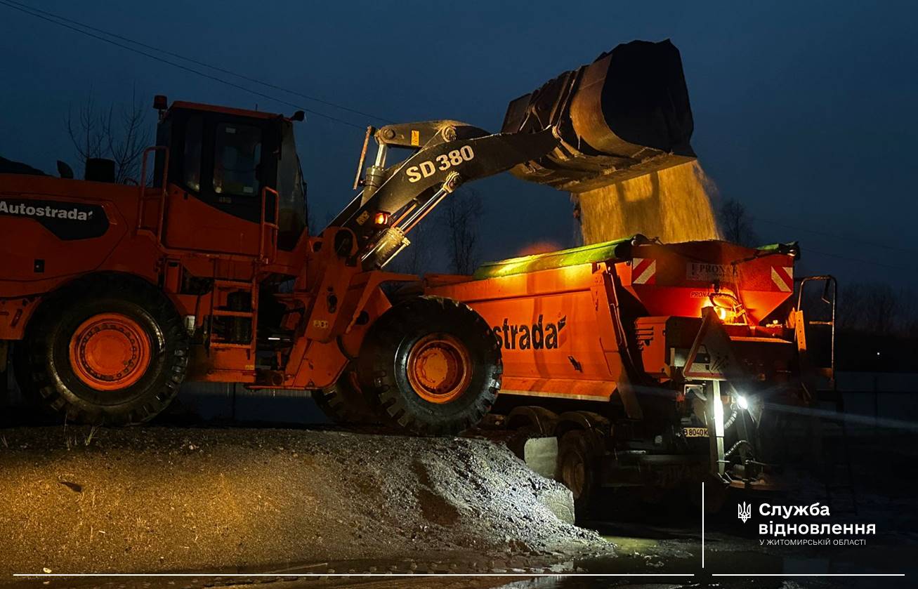 Новини Житомира - фото з Проїзд автошляхами державного значення забезпечено — дорожники