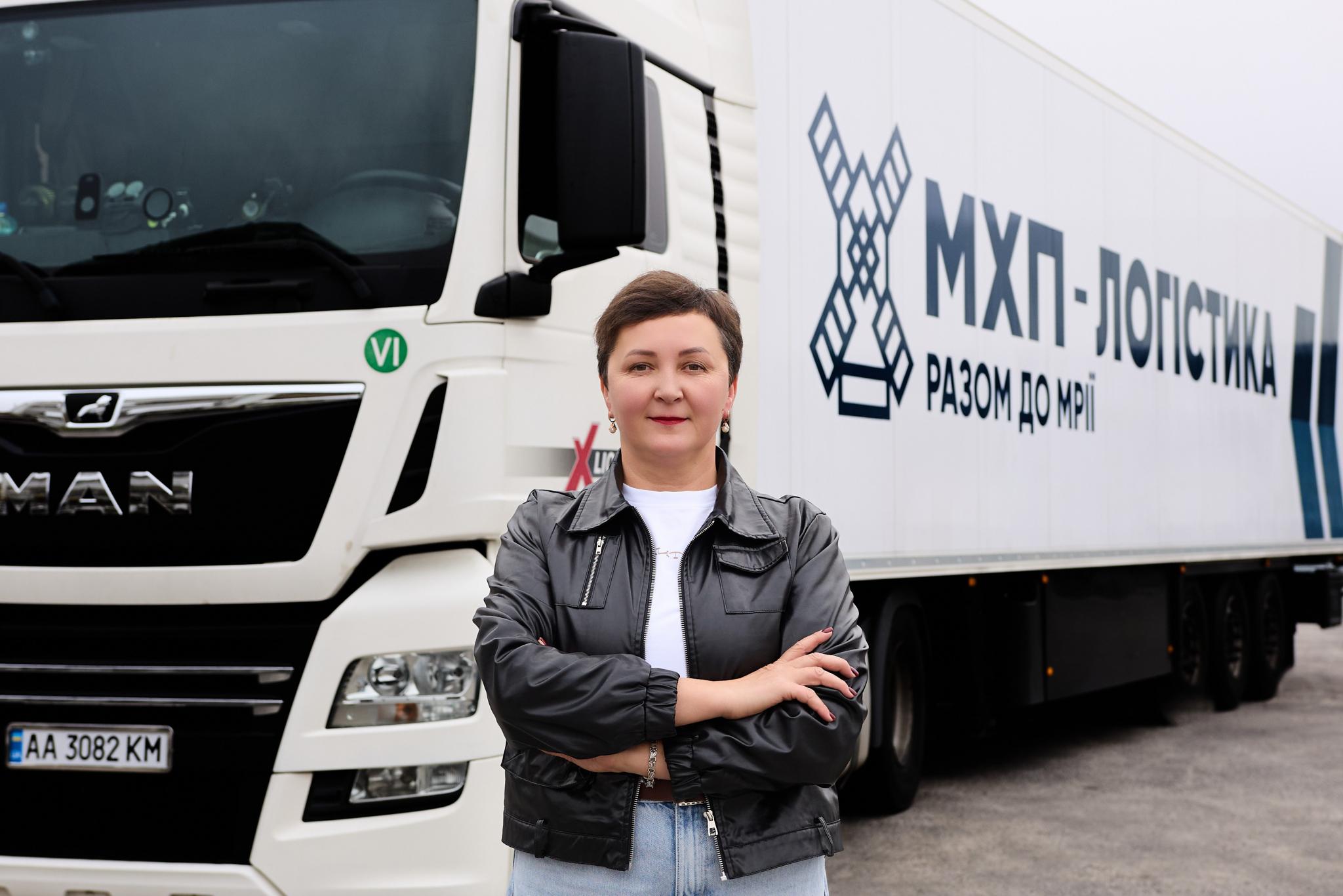 Новини Вінниці - фото з «Коли сідаю за кермо 20-тонної фури — знаю, я на своєму місці». Історія Віри Бабій, водійки «МХП-Логістика» (Новини компаній)