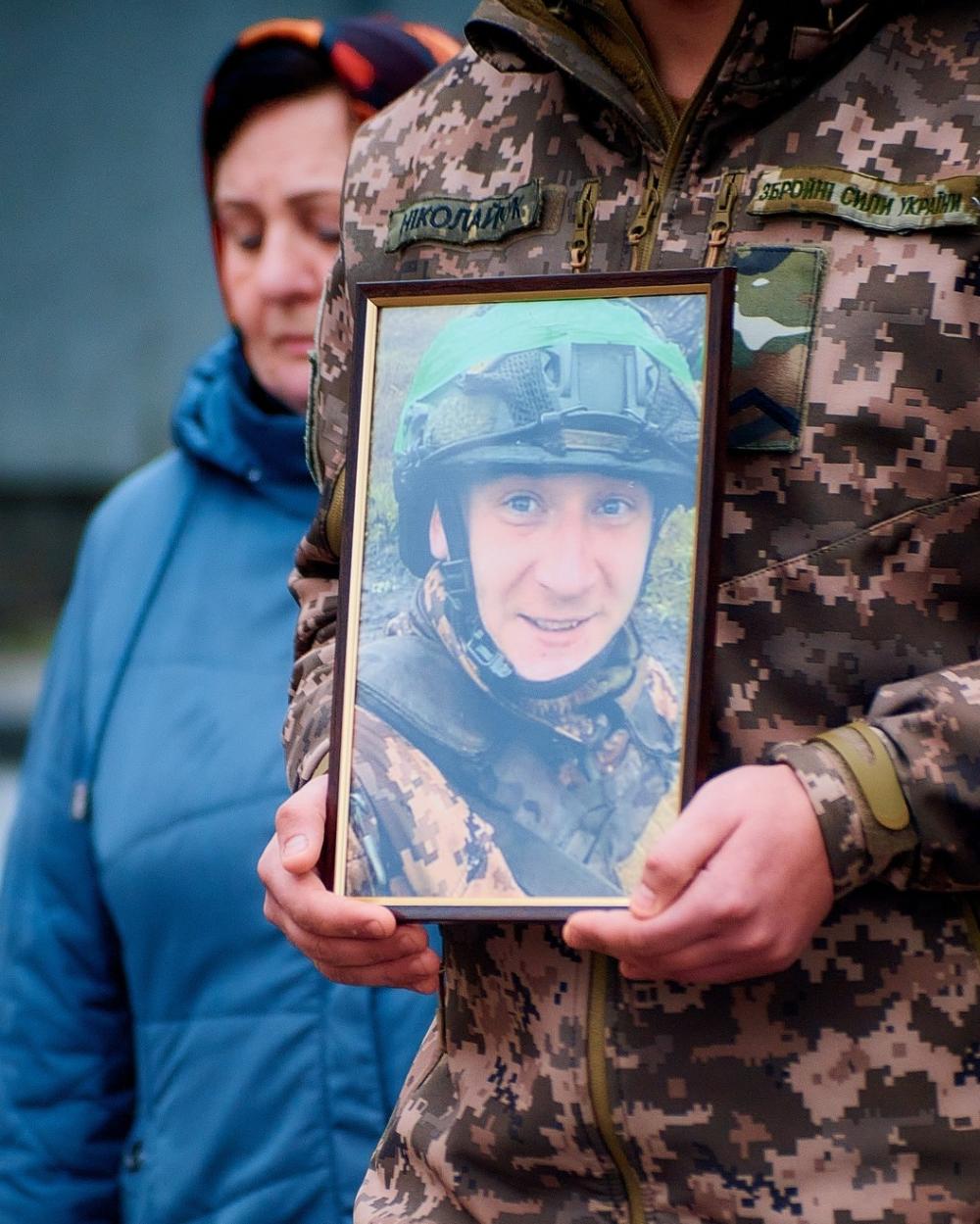 Новини Хмельницького - фото з На Хмельниччині попрощались з пʼятьма військовими. Хто вони Микола Жук