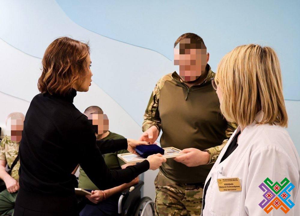 Новини Хмельницького - фото з Напередодні Дня ЗСУ військовослужбовців на реабілітації відзначили нагородами