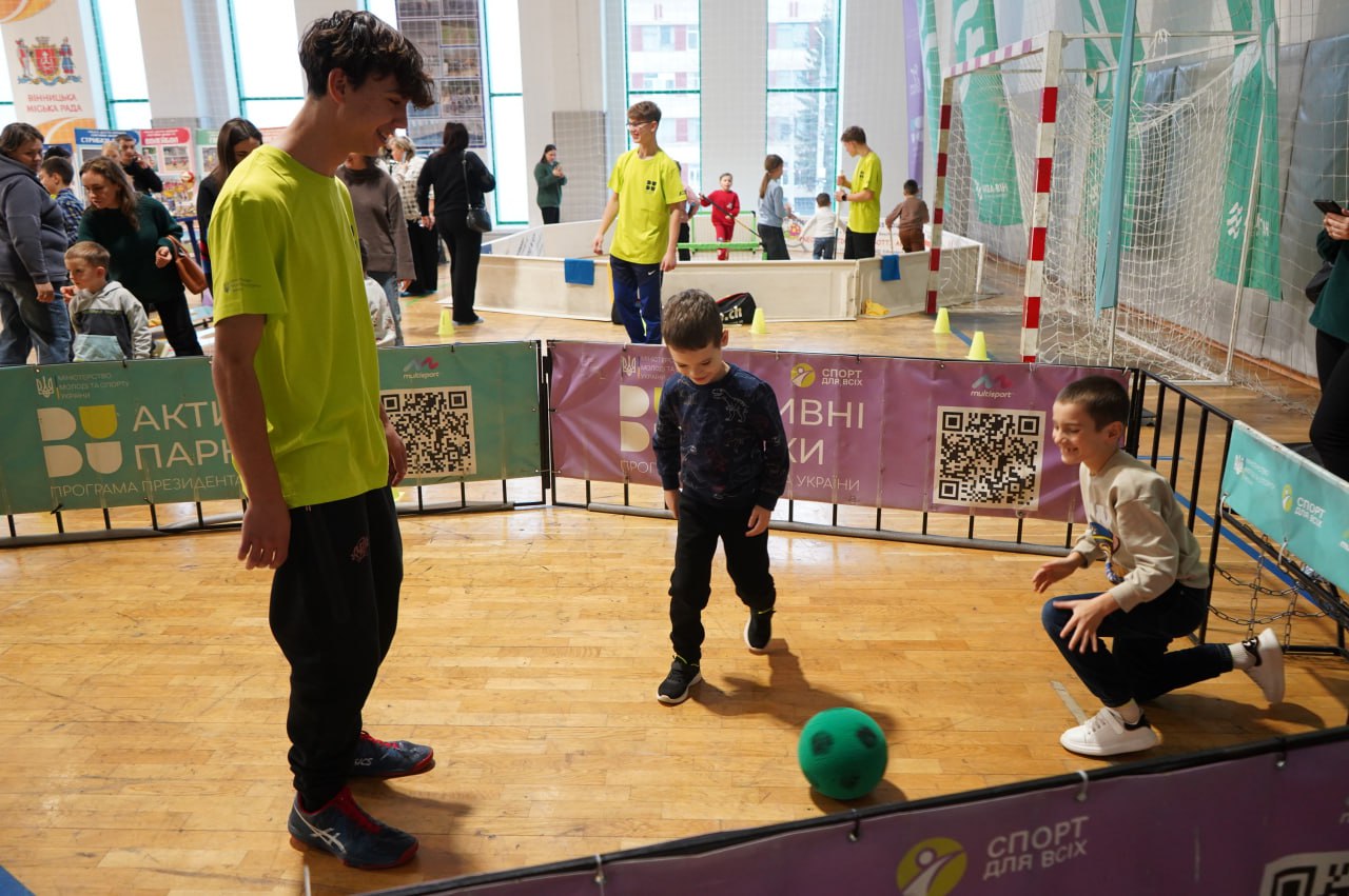 Новини Вінниці - фото з Дітям загиблих, зниклих і полонених захисників влаштували спортивно-розважальну програму