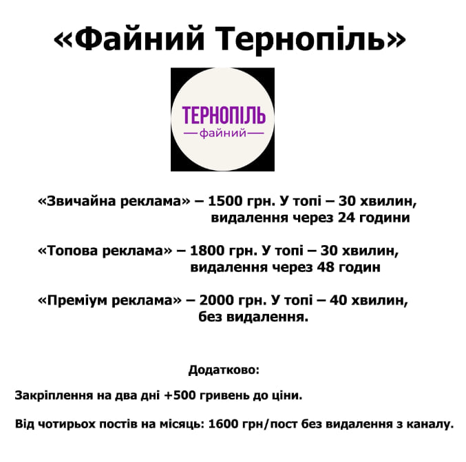 Новини Тернополя - фото з Студенти, юристи та родини експолітиків: кому йдуть гроші за рекламу в найбільших телеграм-каналах Тернополя