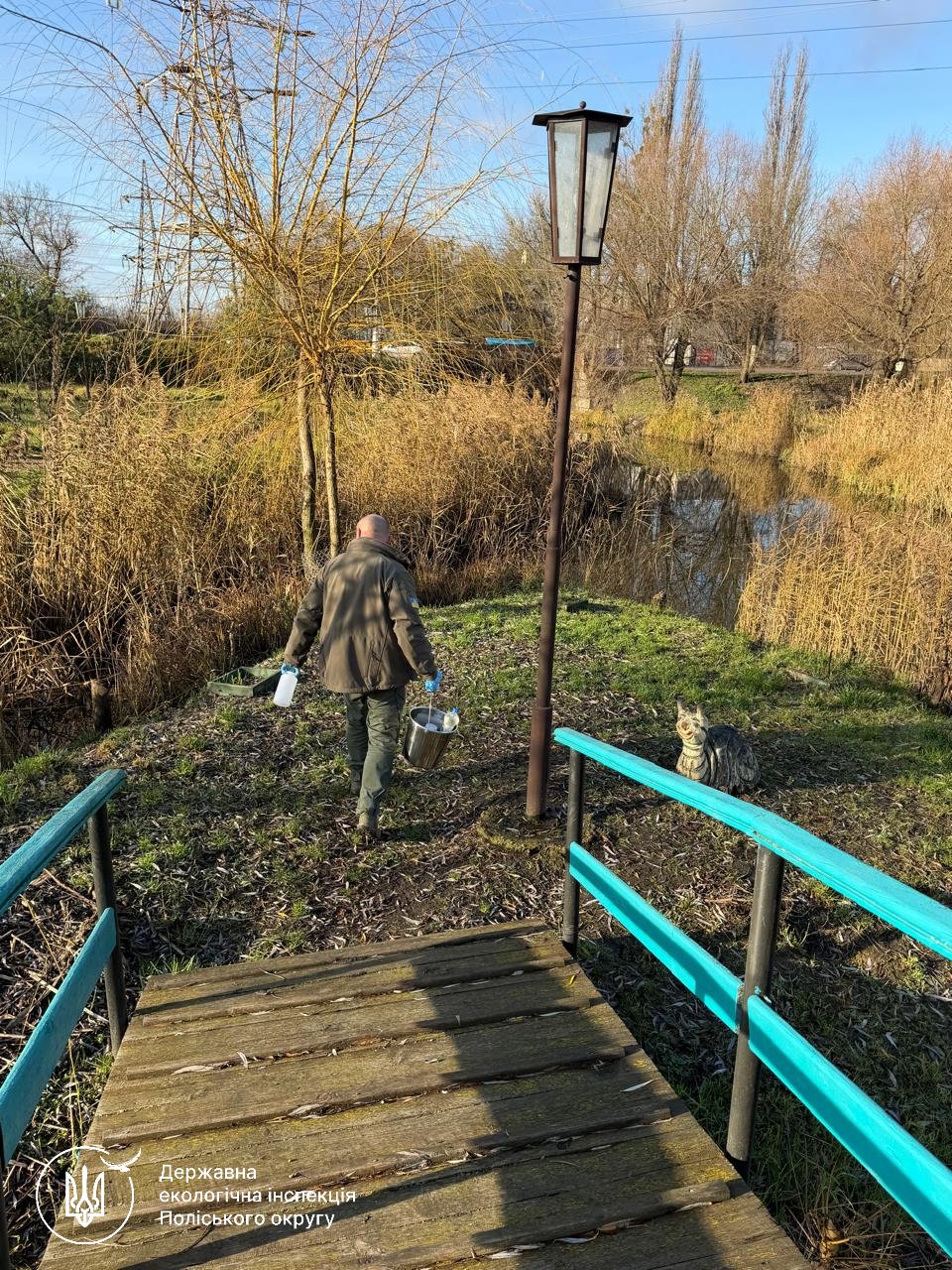 Новини Житомира - фото з Екологи перевірили факт скиду стічних вод у ставок «Крошенський» у Житомирі