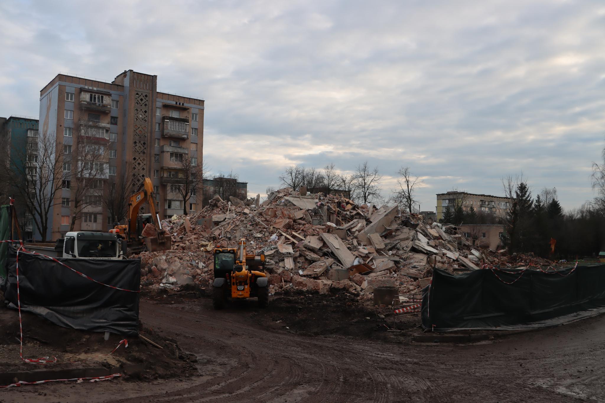 Новини Тернополя - фото з Від будинку на вулиці Василя Стуса залишилися руїни