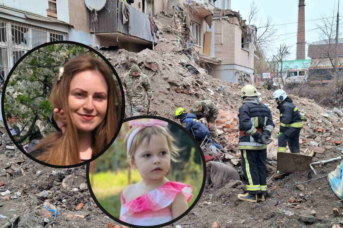 Новини Тернополя - фото з В останню путь провели 35-річну Тетяну Попик та її донечку 4-річну Софійку, які загинули від удару ракети