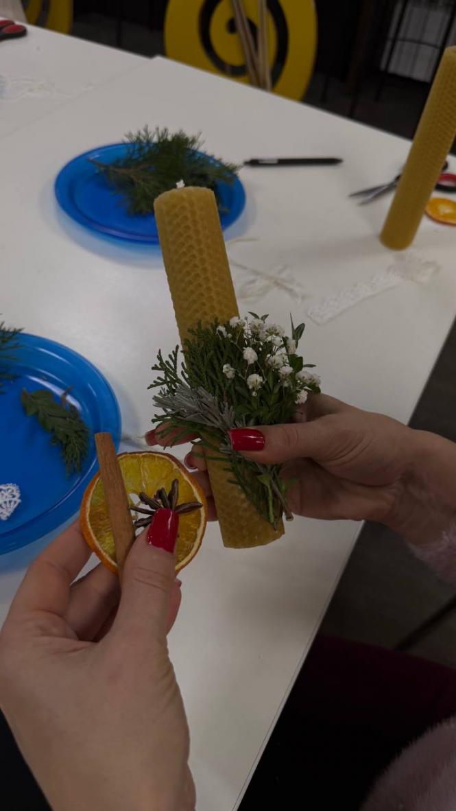 Новини Вінниці - фото з Світло власноруч. Провели майстерклас із виготовлення екосвічок для боротьби зі стресом