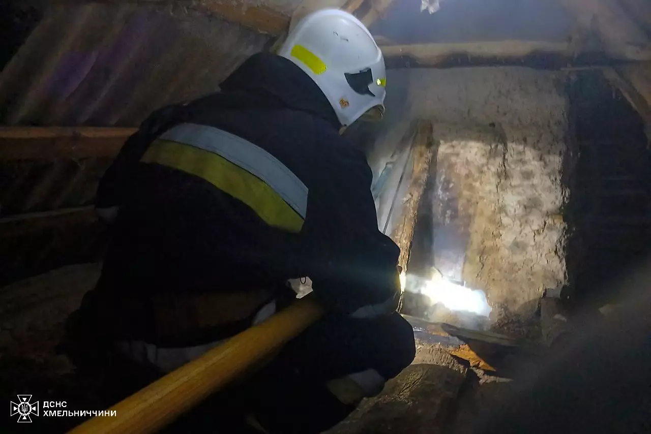 Новини Хмельницького - фото з На пожежі в Богданівцях травмувався 79-річний чоловік