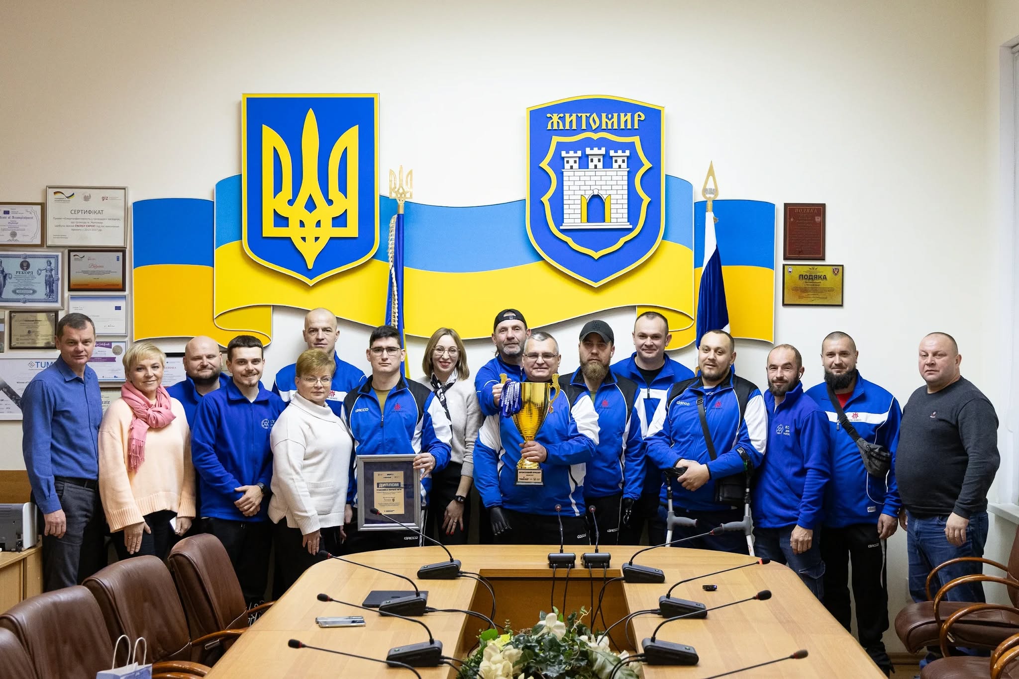 Новини Житомира - фото з Житомирська ампфутбольна команда “Титани” — бронзовий призер чемпіонату України з апмфутболу