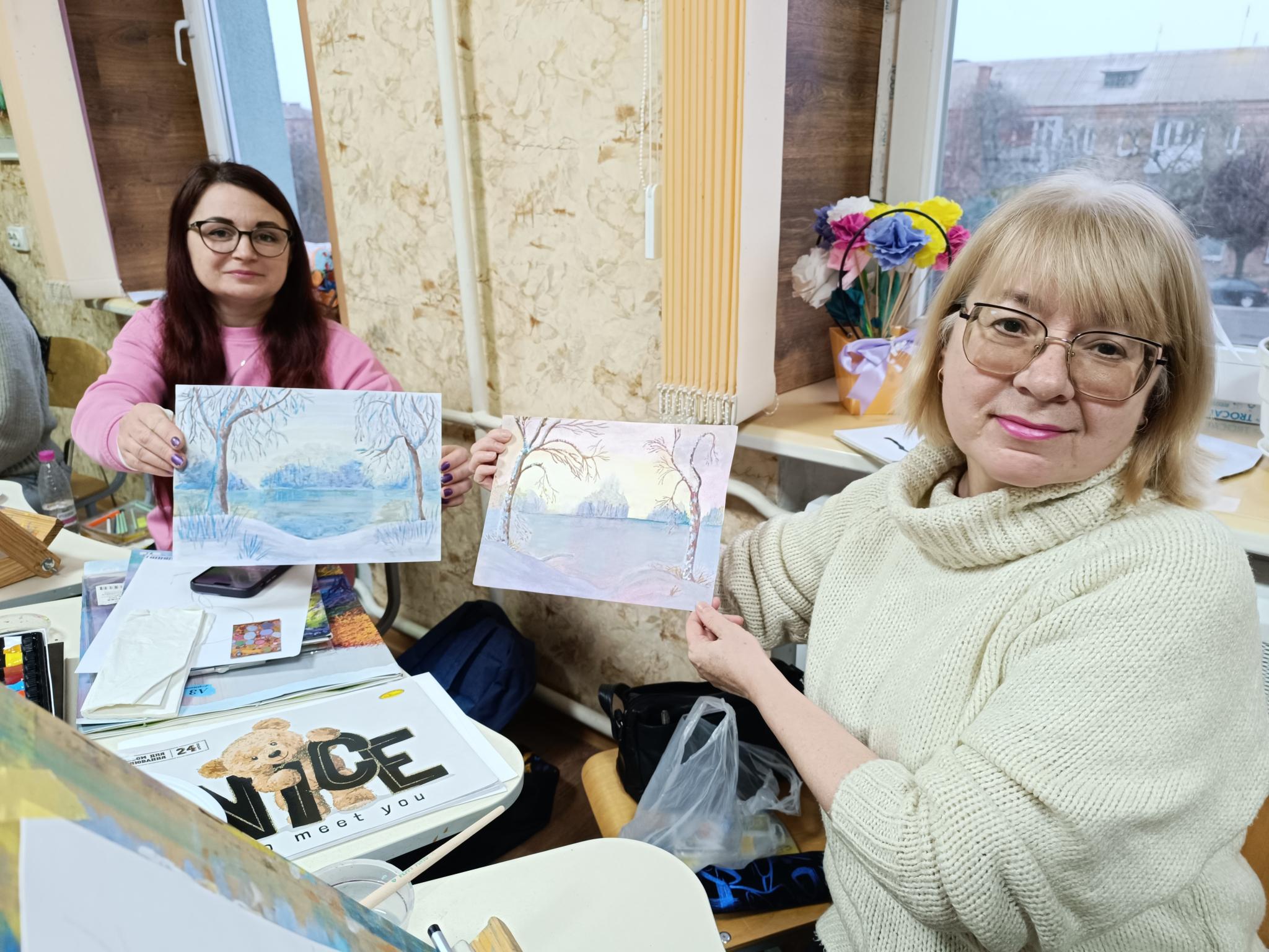 Новини Козятина - фото з Уроки малювання для дорослих проводять у Козятині безкоштовно