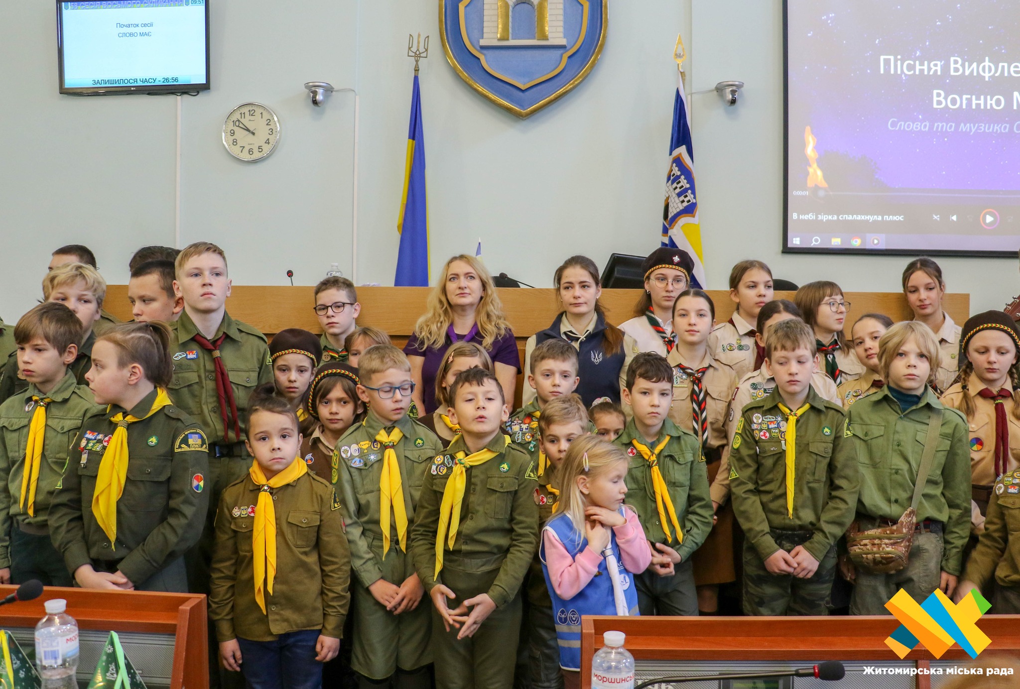 Новини Житомира - фото з У Житомирській міській раді до Різдва можна буде запалити вогонь від лампадки з Вифлеємським вогнем Миру