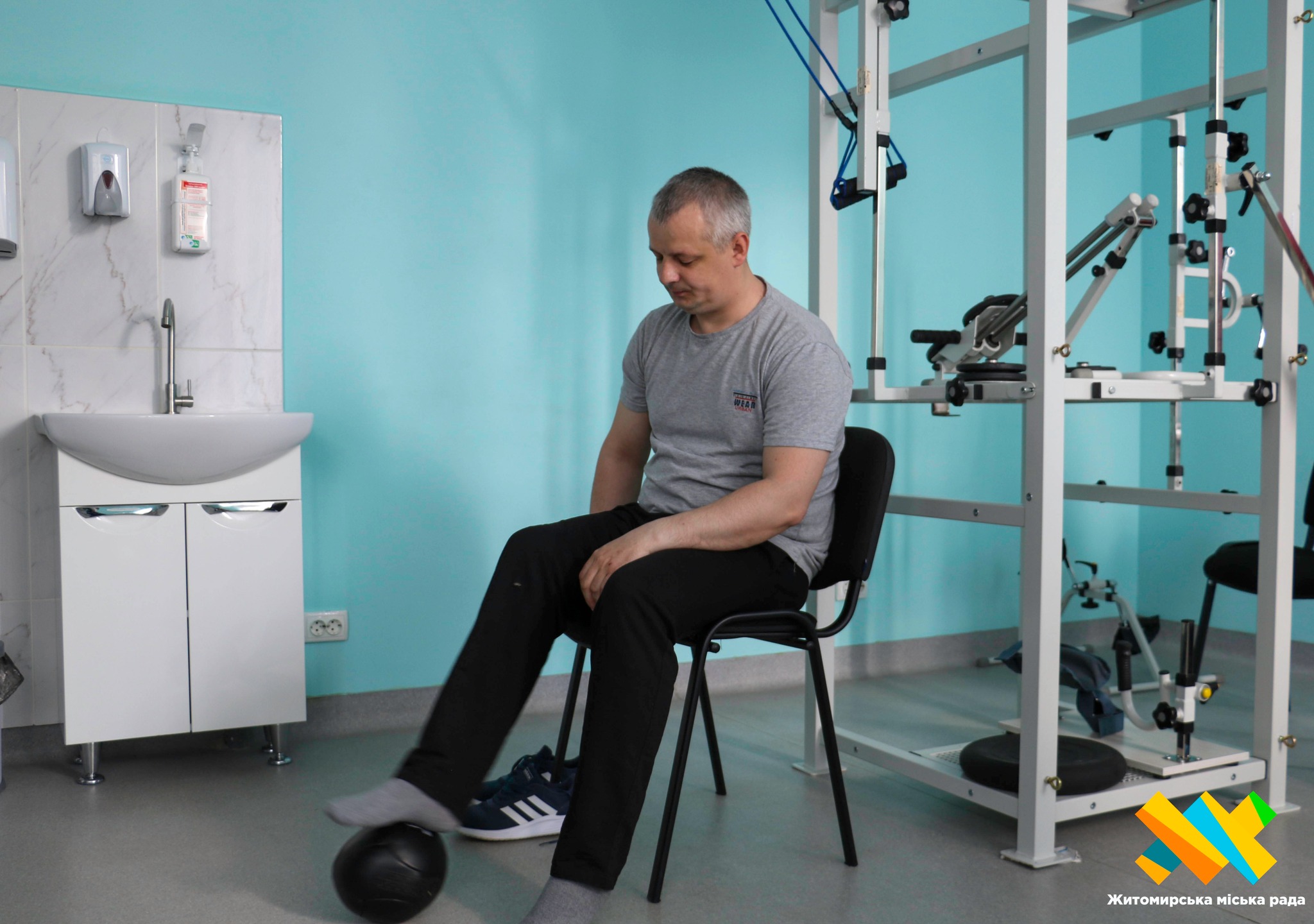 Новини Житомира - фото з Як військові та ветерани проходять реабілітацію у поліклініці КП «Лікарня №2 ім. В. П. Павлусенка» у Житомирі