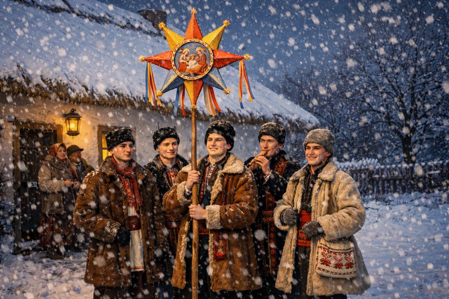 Новини Вінниці - фото з Кутя, дідух і «лякання» дерев: Як на Поділлі зустрічали Різдво