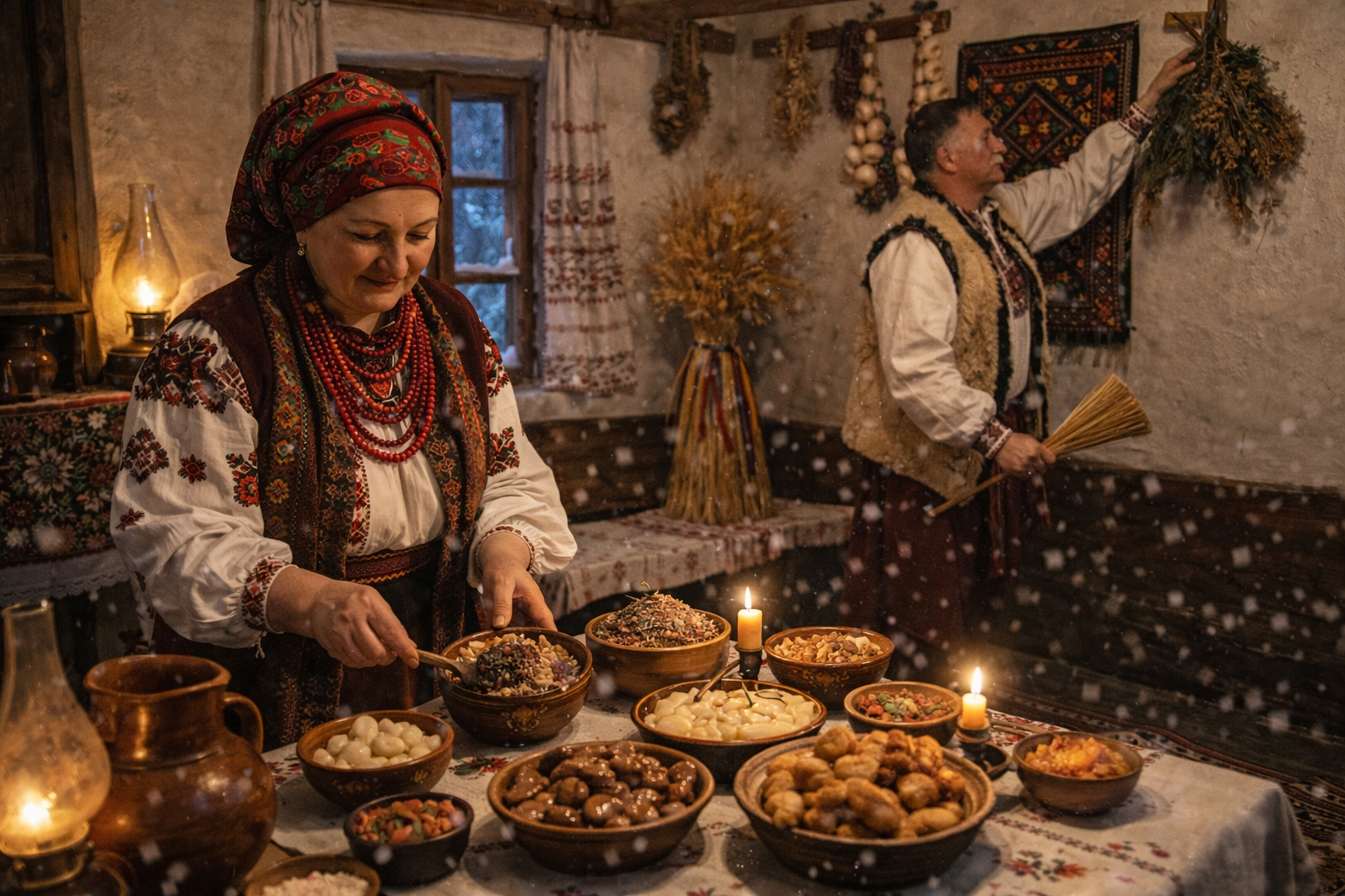 Новини Вінниці - фото з Кутя, дідух і «лякання» дерев: Як на Поділлі зустрічали Різдво