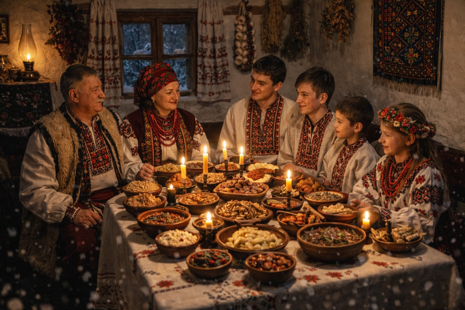 Новини Вінниці - фото з Кутя, дідух і «лякання» дерев: Як на Поділлі зустрічали Різдво