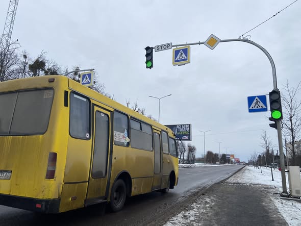 Новини Вінниці - фото з На Барському шосе запрацював новий регульований пішохідний перехід