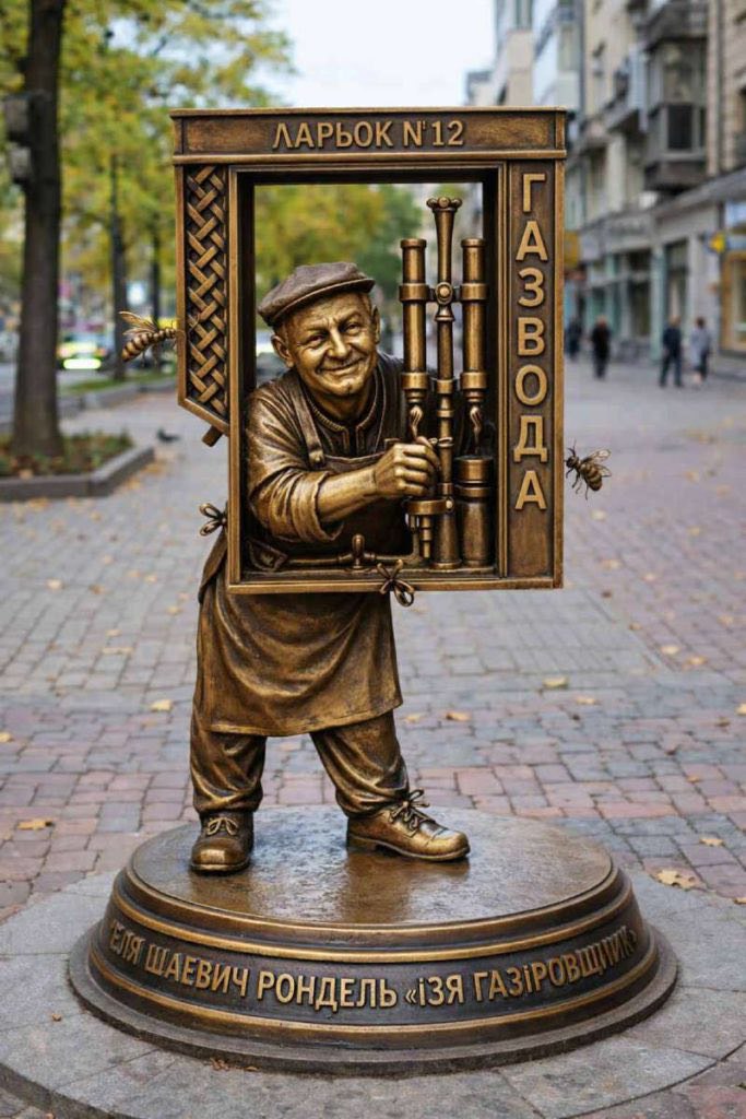 Новини Житомира - фото з У Бердичеві представили перші ескізи пам’ятника Ізі-газіровщику