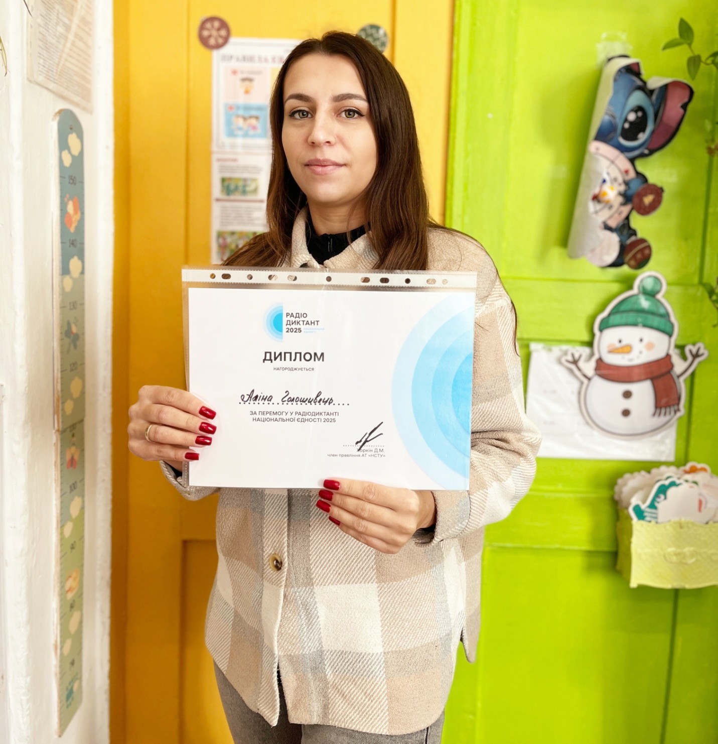 Новини Вінниці - фото з «Я взагалі не готувалася»: як Аліна Голошивець написала диктант без жодної помилки