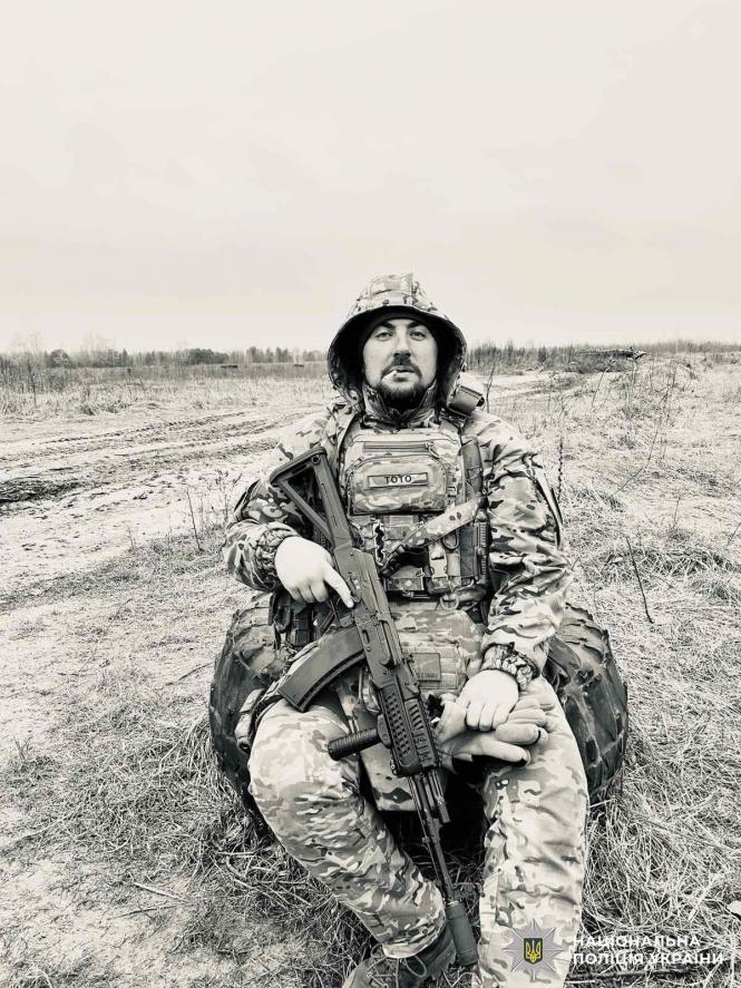 Новини Вінниці - фото з На війні загинув 37-річний поліцейський Вадим Товпіщук