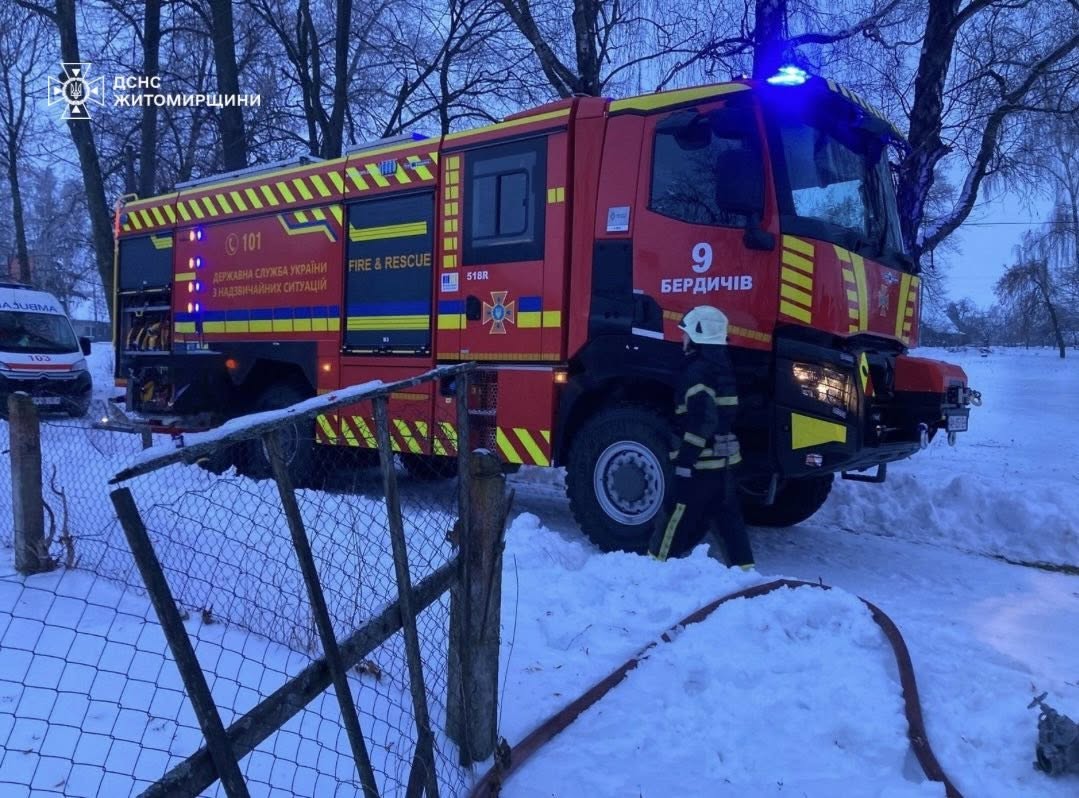 Новини Житомира - фото з Чоловік і жінка згоріли під час пожежі на Бердичівщині